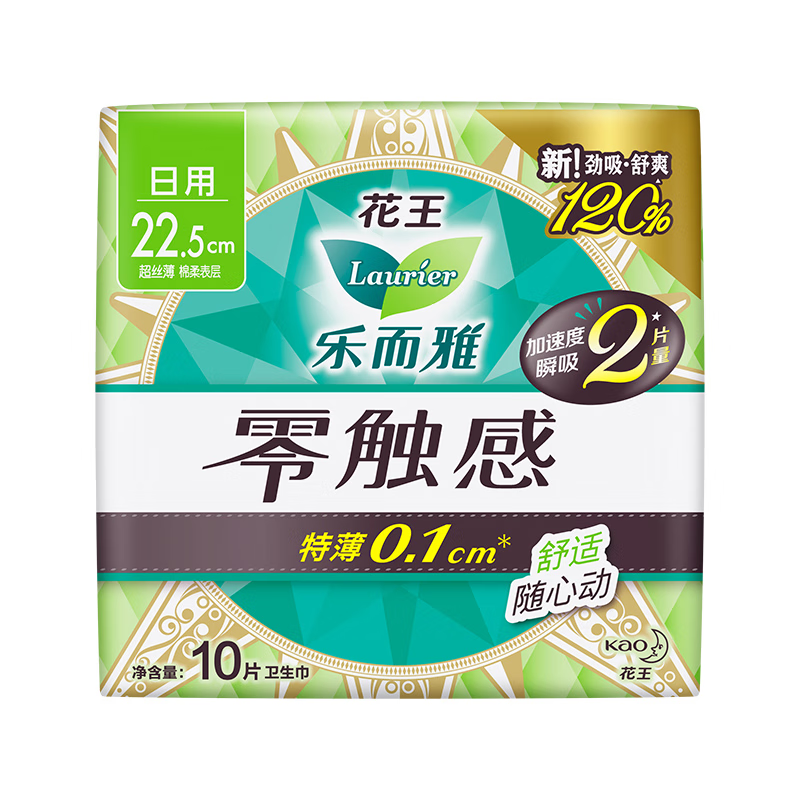 花王樂而雅超絲薄特長日用護翼型10片*6